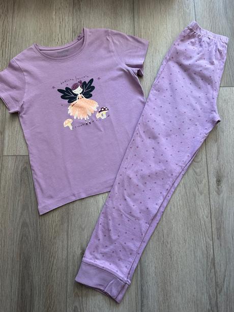 Pyžamko lupilu víla 3-kombinácia 122/128, lupilu,122