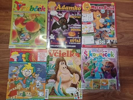 Predam nove detské časopisy,