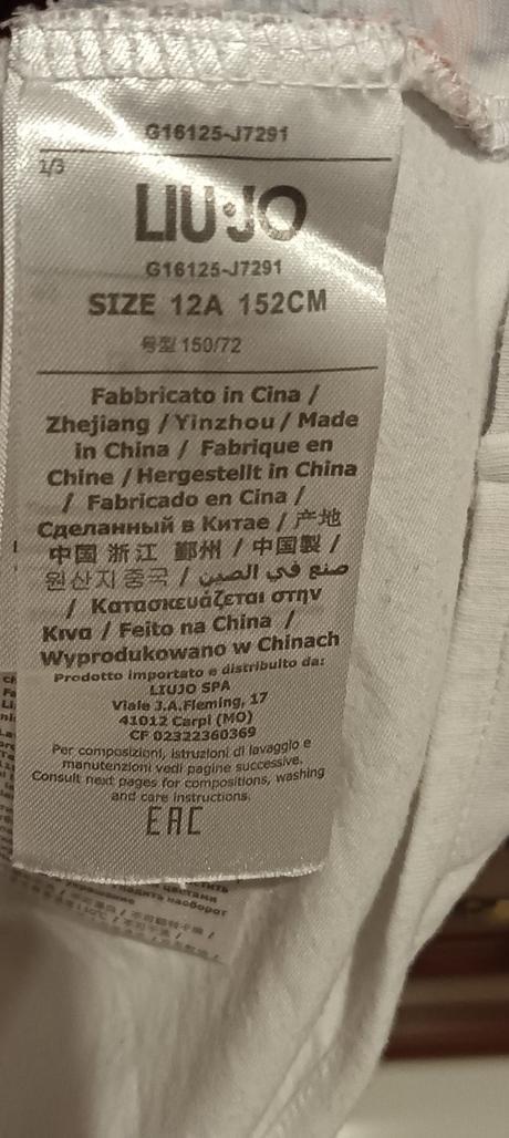 Tričko - blúzka liu - jo -orig., liu jo,158