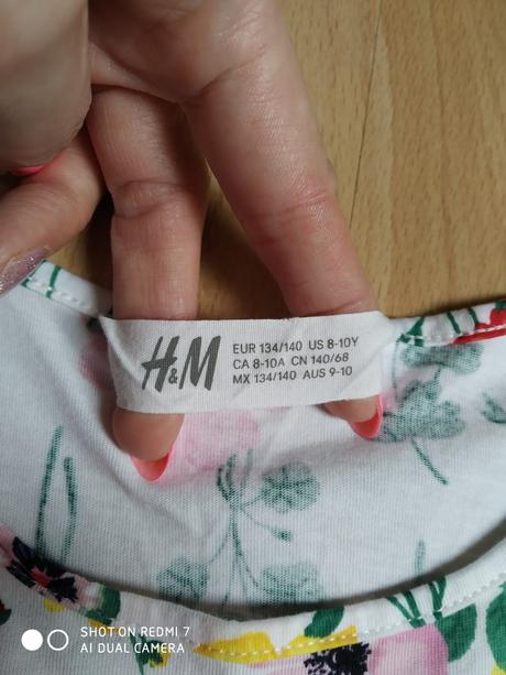 Šatky, h&m,134