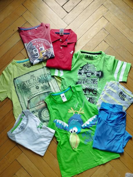 Bavlnené tricka, c&a,134