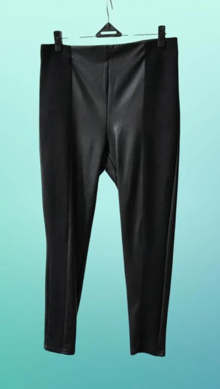 Dámske kožené prechodné legíny, george,xxl