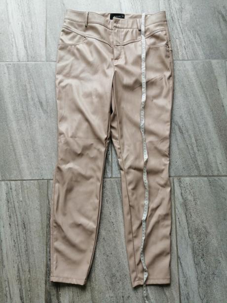 Zateplené kožené nohavice mohito, v42, elast., mohito,42