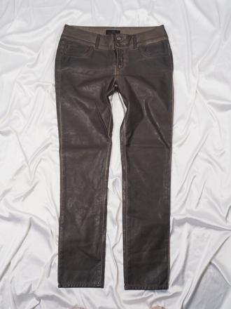 Kvalitné koženkové nohavice ltb, 40