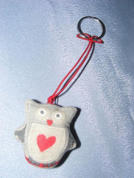 Kľúčenka - prívesok sova - sovička - hand made, 