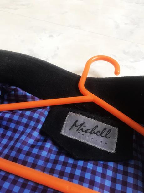 Luxusný pánsky vlnený 3/4 kabát, xl