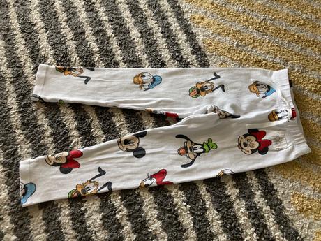 Rebrované legínky disney 98/104, disney,98