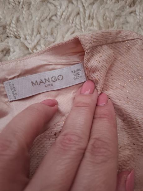 Trblietavé šaty mango, mango,152
