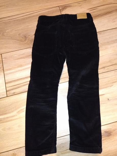 Nohavice menčestrové  zara r.104, zara,104