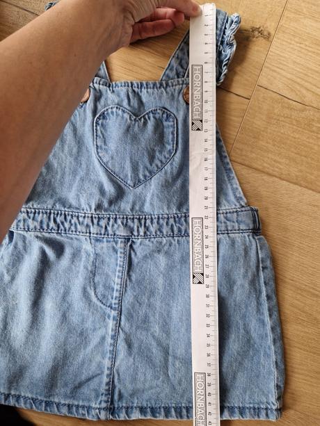 Riflové šaty na traky, dopodopo,80