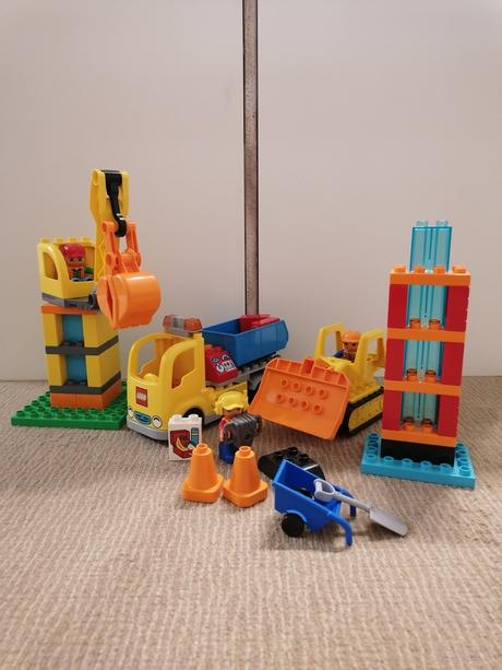 Lego duplo stavebné stroje 10813, 