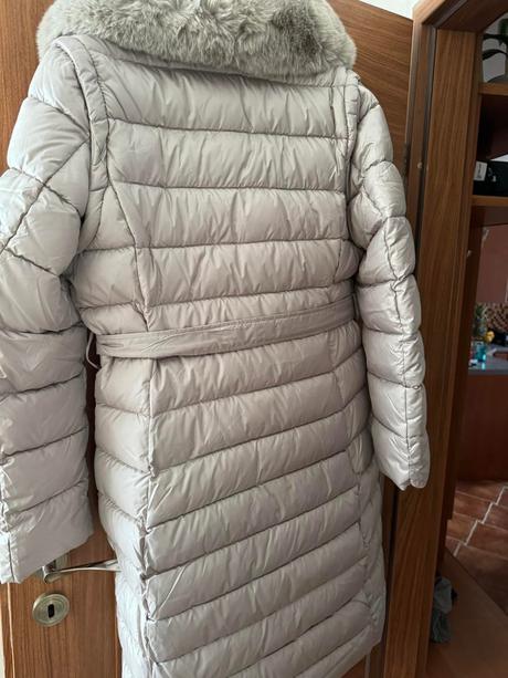 Zimná kombinovaná bunda s hustou kožušinou, xl