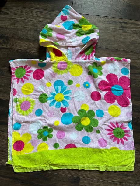 Detské pončo, osuška,