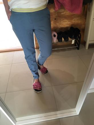 Vymakané chino nohavice/limitka - roxy, roxy,s