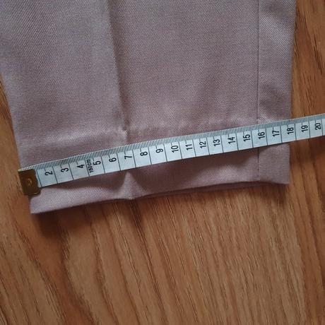 Pudrovo ružové nohavice, zara,l