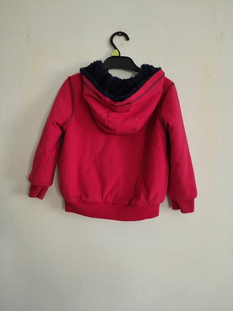 Chlapčenská mikina s kožušinkou, lupilu,98