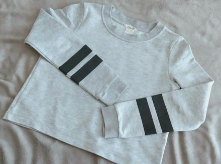 Crop mikina, h&m,146