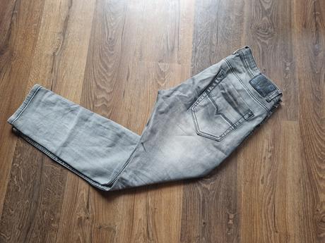 Pánské šedé rifle, l