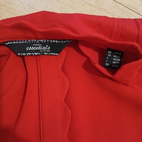 Krvavočervená blúzka, tchibo,46