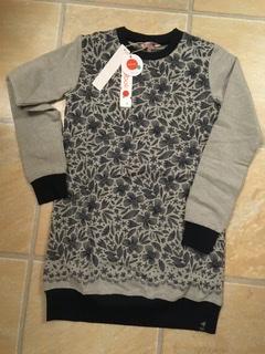 Predĺžená mikina tunika boboli, 152