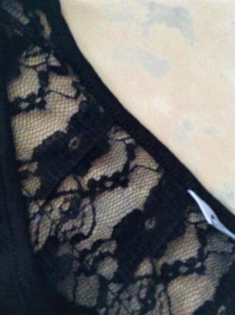 Luxusné tričko s krajkou, m