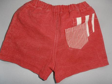 Rifľové kraťase červené, miniclub,92