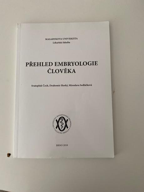 Přehled embryologie, 