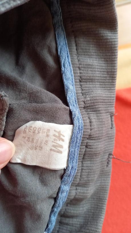 Zateplene nohavice, h&m,92