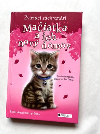 Kniha mačiatka a ich nový domov- holly webb,