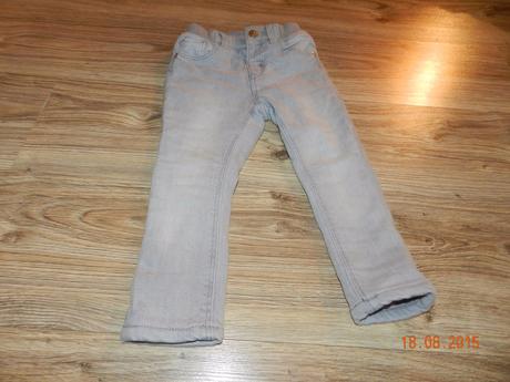 Podšité rifle slimky, h&m,98