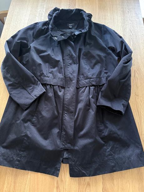 Cierna parka h&m, h&m,48