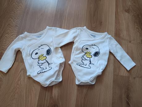 Zavinovacie body snoopy 2ks, sinsay,62