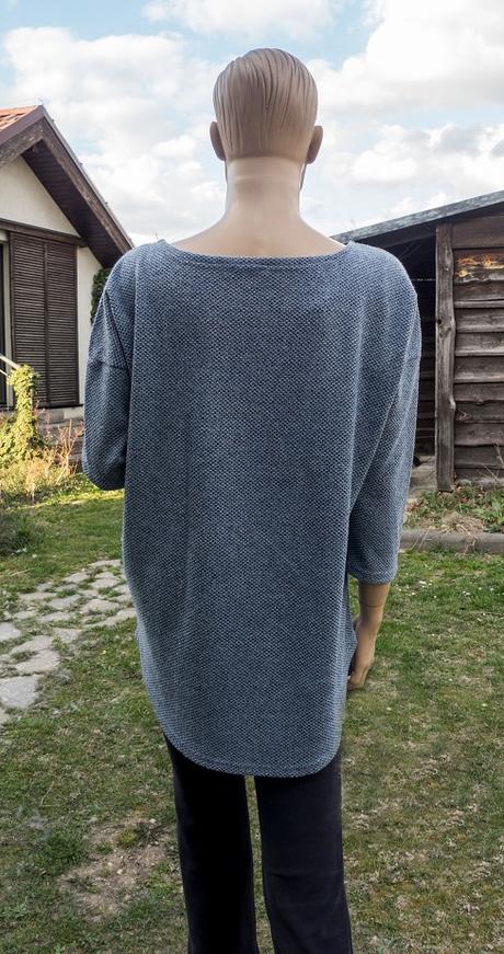 Bledomodrý pulóver, only,xl