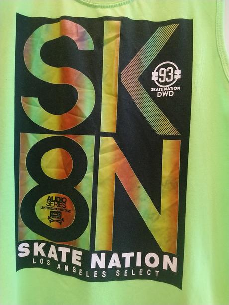 Pánske zelené tričko s motívom, c&a, m, c&a,m