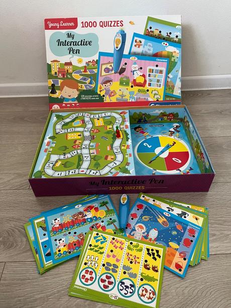 Kviz s interaktivnym perom pre deti od 3 rokov, 