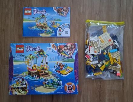 Lego friends "misia na záchranu korytnačiek", 