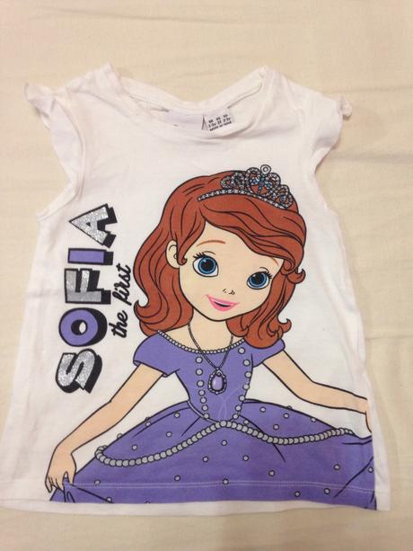 Tricko sofia, disney,98