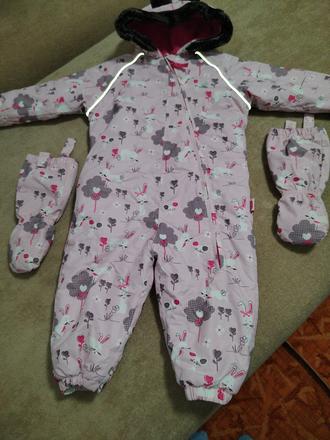 Zimná kombinéza top stav 86, muddy puddles,86