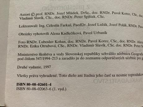 Geografia pre 1.roč.gymnázií 1. diel, 