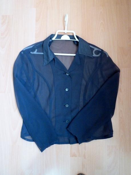 Seda transparentna bluzka, l