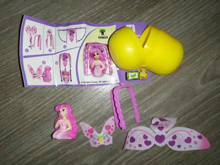 Kinder dievcenske ruzova vila,