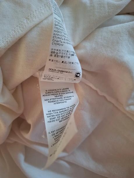 Originál dolce&gabbana tricko vel.it40, m