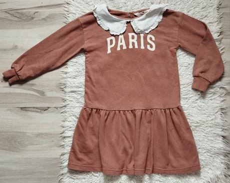 Teplákové šaty, tunika, h&m,122