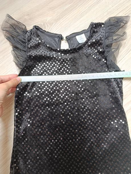 Dievčenský čierny top, sinsay,128