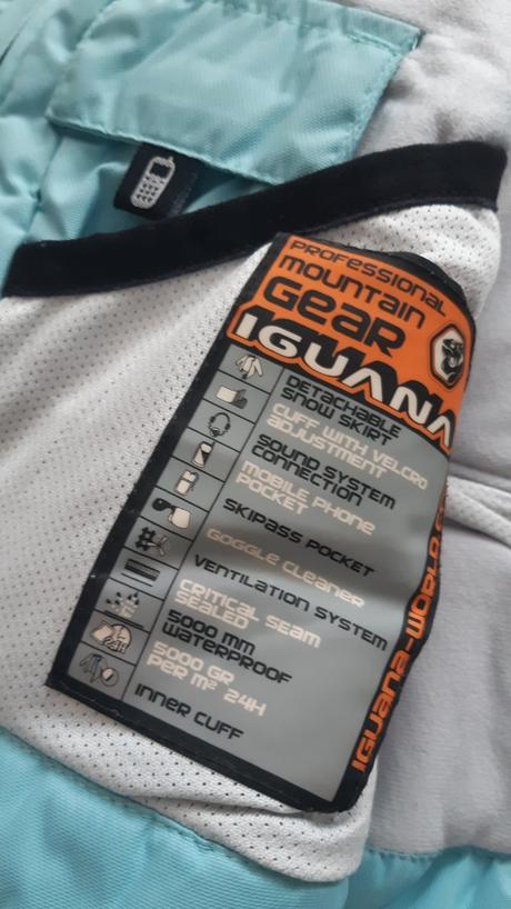 Lyžiarska bunda, 36