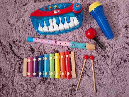 Hudobné nástroje pre deti,