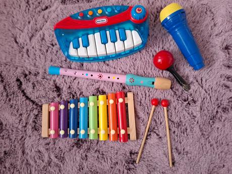 Hudobné nástroje pre deti,