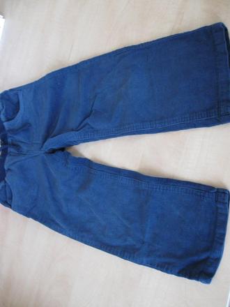 Tmavomodré menšestrákové nohavice, f&f,116