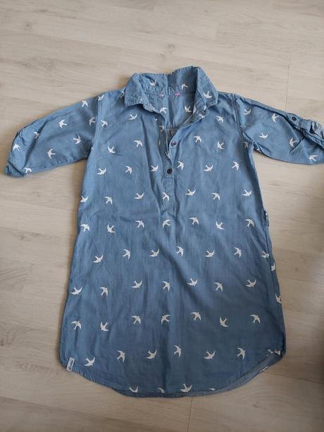 Košeľové šaty č.128-134, 128