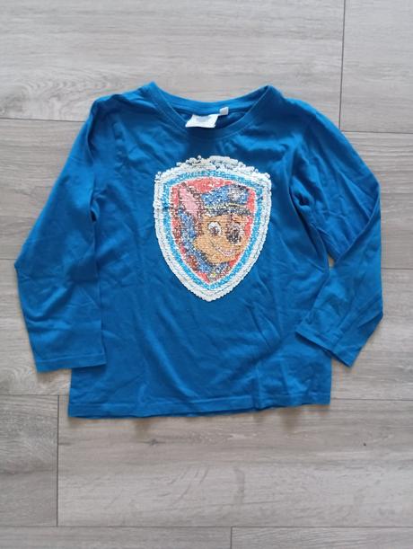 Chlapčenské tričko s dlhým rukávom 122, 122